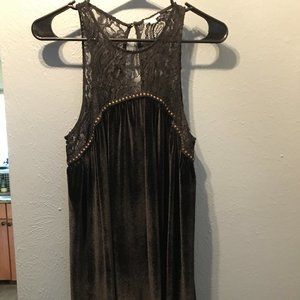 Black FP Velvet Dress